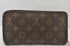 Authentic Louis Vuitton Monogram Zippy Long Wallet Purse M60017 LV Junk 4844K