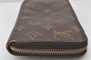 Authentic Louis Vuitton Monogram Zippy Long Wallet Purse M60017 LV Junk 4844K