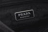 Authentic PRADA Nylon Tessuto Saffiano Leather Shoulder Cross Bag Black 4845I