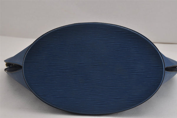 Auth Louis Vuitton Epi Saint Jacques Shopping Shoulder Bag Blue M52265 LV 4845J