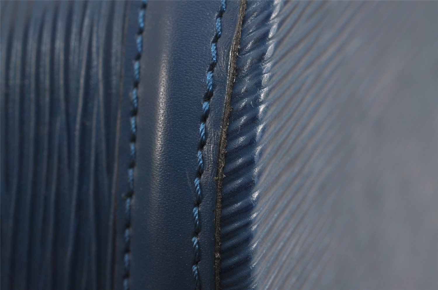 Auth Louis Vuitton Epi Saint Jacques Shopping Shoulder Bag Blue M52265 LV 4845J