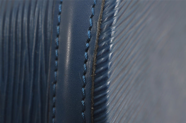 Auth Louis Vuitton Epi Saint Jacques Shopping Shoulder Bag Blue M52265 LV 4845J