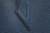 Auth Louis Vuitton Epi Saint Jacques Shopping Shoulder Bag Blue M52265 LV 4845J