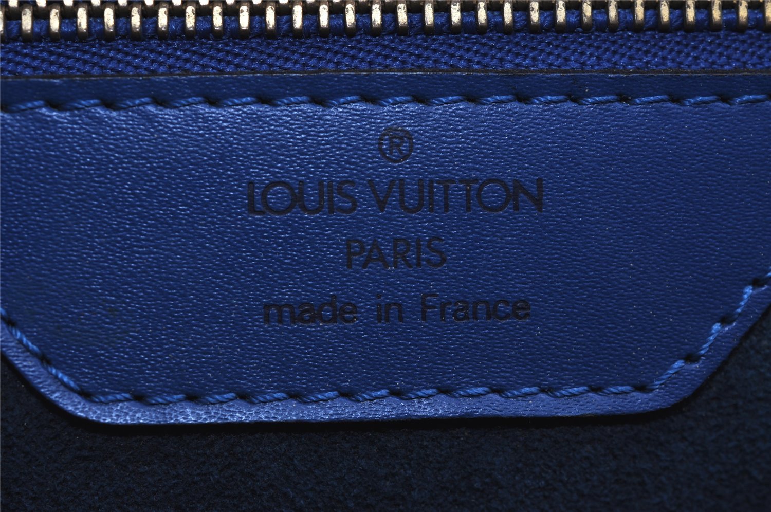 Auth Louis Vuitton Epi Saint Jacques Shopping Shoulder Bag Blue M52265 LV 4845J