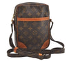 Authentic Louis Vuitton Monogram Danube Shoulder Cross Body Bag M45266 LV 4846J