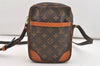 Authentic Louis Vuitton Monogram Danube Shoulder Cross Body Bag M45266 LV 4846J