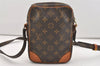 Authentic Louis Vuitton Monogram Danube Shoulder Cross Body Bag M45266 LV 4846J