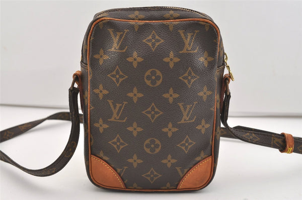 Authentic Louis Vuitton Monogram Danube Shoulder Cross Body Bag M45266 LV 4846J