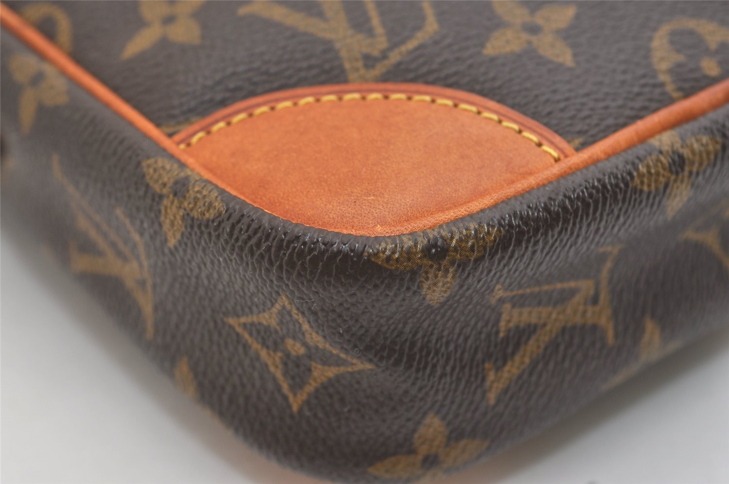 Authentic Louis Vuitton Monogram Danube Shoulder Cross Body Bag M45266 LV 4846J