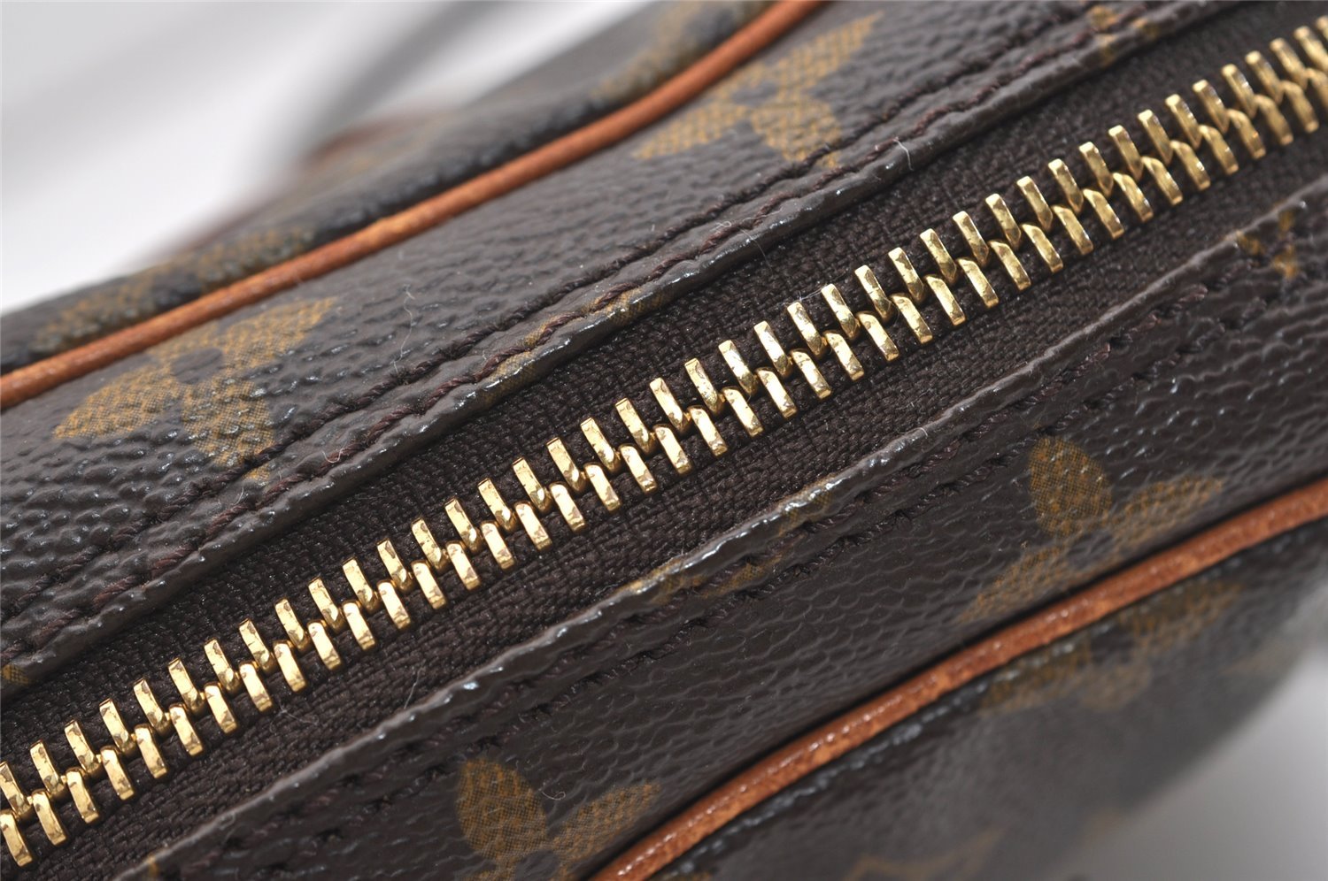 Authentic Louis Vuitton Monogram Danube Shoulder Cross Body Bag M45266 LV 4846J