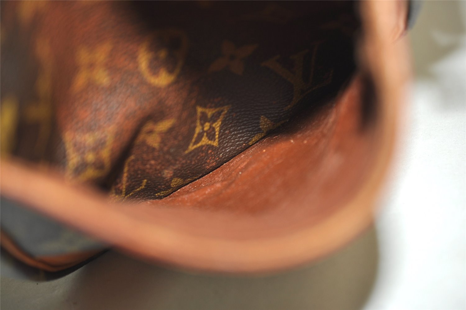 Authentic Louis Vuitton Monogram Danube Shoulder Cross Body Bag M45266 LV 4846J