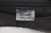 Authentic GUCCI Shoulder Hand Bag GG Nylon Leather 0013380 Black Junk 4847I