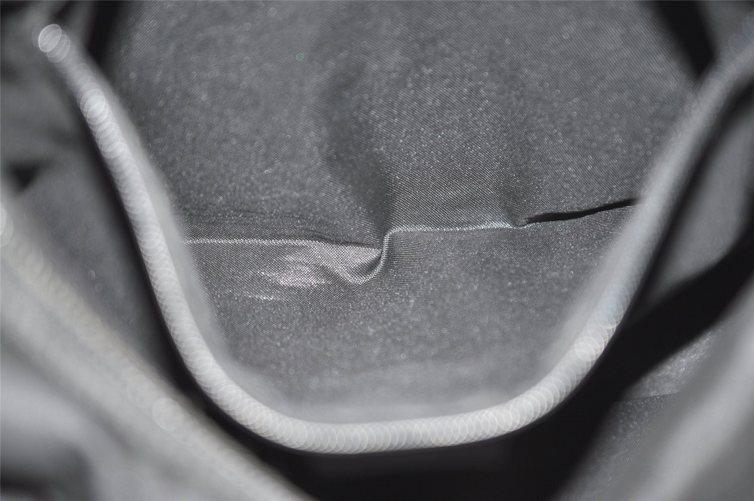 Authentic GUCCI Shoulder Hand Bag GG Nylon Leather 0013380 Black Junk 4847I