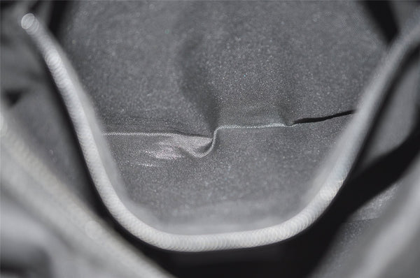 Authentic GUCCI Shoulder Hand Bag GG Nylon Leather 0013380 Black Junk 4847I