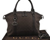 Authentic GUCCI 2Way Shoulder Tote Bag GG Canvas Leather 341503 Brown 4848J