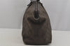 Authentic GUCCI 2Way Shoulder Tote Bag GG Canvas Leather 341503 Brown 4848J
