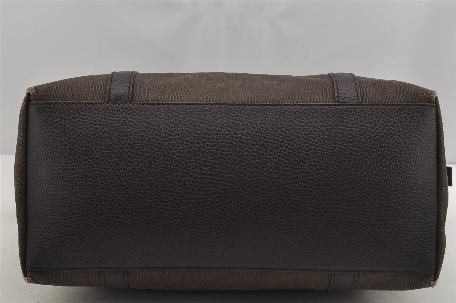 Authentic GUCCI 2Way Shoulder Tote Bag GG Canvas Leather 341503 Brown 4848J