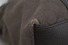 Authentic GUCCI 2Way Shoulder Tote Bag GG Canvas Leather 341503 Brown 4848J