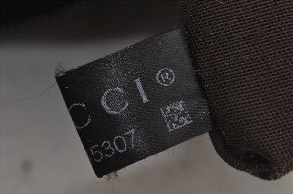 Authentic GUCCI 2Way Shoulder Tote Bag GG Canvas Leather 341503 Brown 4848J