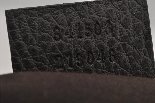 Authentic GUCCI 2Way Shoulder Tote Bag GG Canvas Leather 341503 Brown 4848J