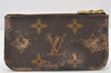 Authentic Louis Vuitton Monogram Pochette Cles Coin Purse Case M62650 LV 4848K