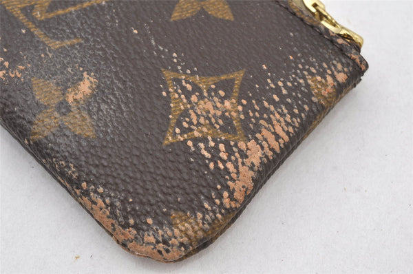 Authentic Louis Vuitton Monogram Pochette Cles Coin Purse Case M62650 LV 4848K