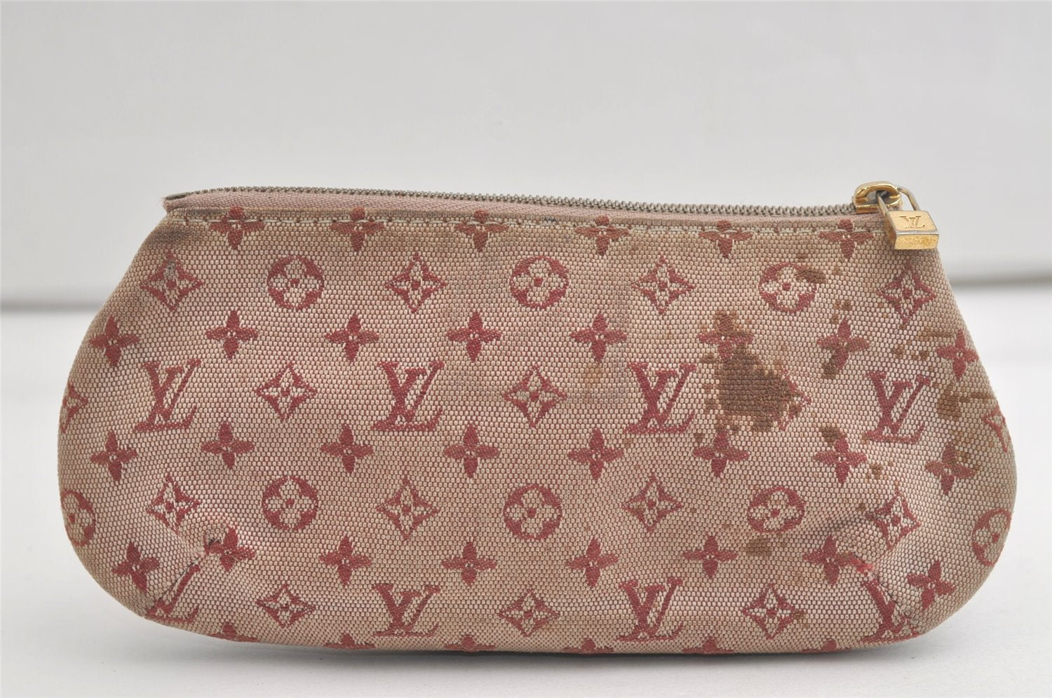 Authentic Louis Vuitton Monogram Mini Anne Sophie Pouch Pink M92696 LV 4849K