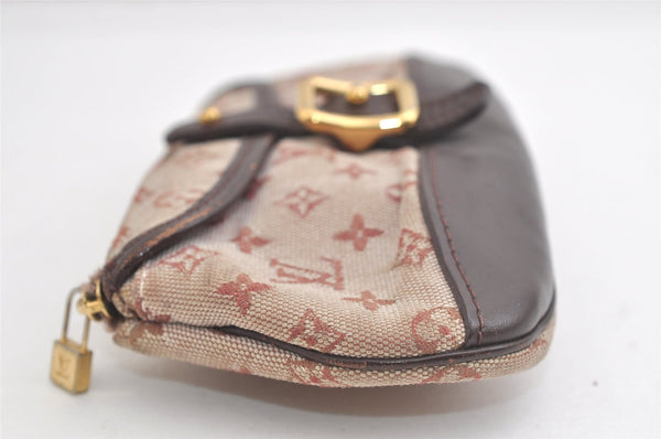 Authentic Louis Vuitton Monogram Mini Anne Sophie Pouch Pink M92696 LV 4849K