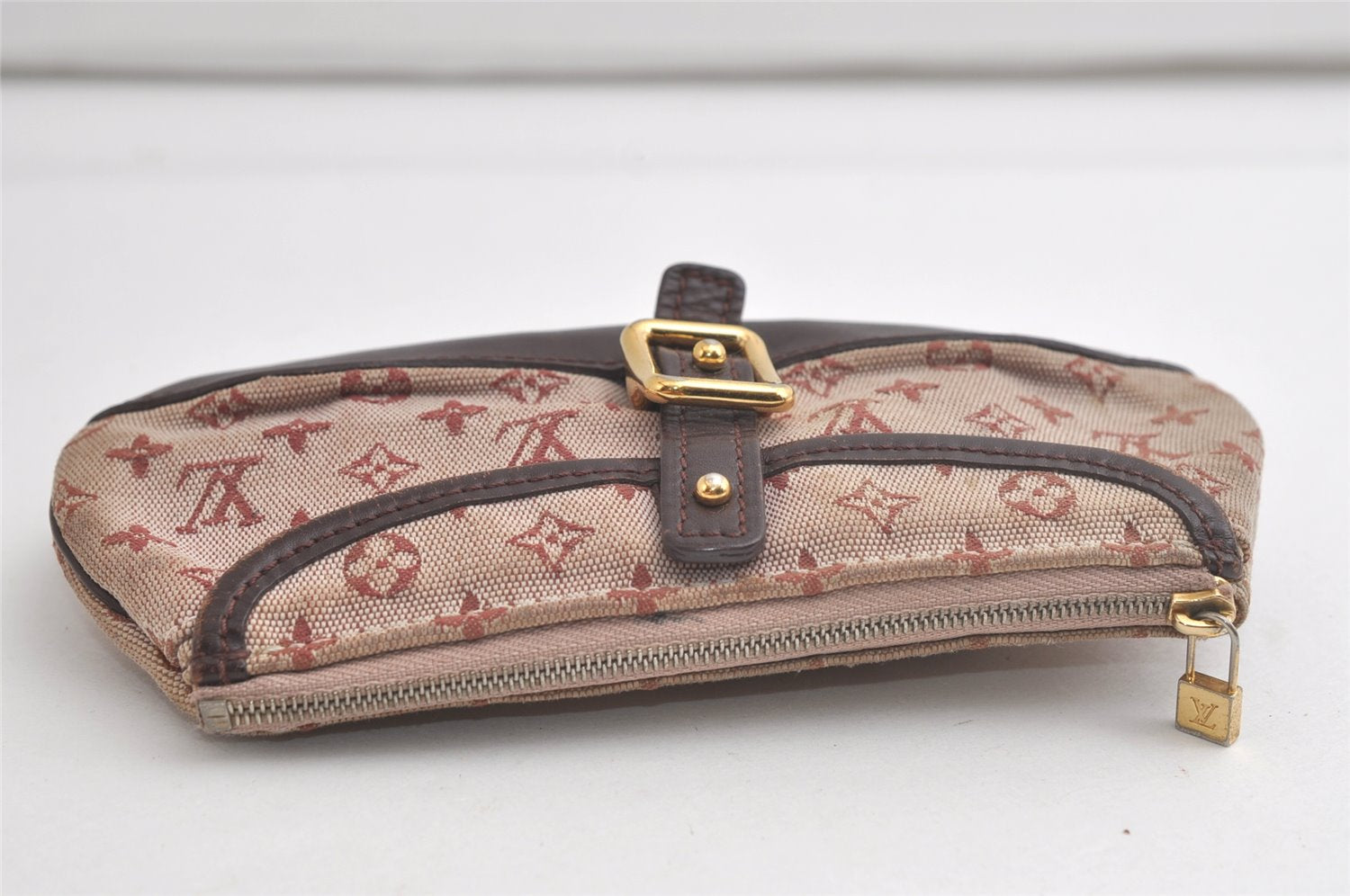 Authentic Louis Vuitton Monogram Mini Anne Sophie Pouch Pink M92696 LV 4849K