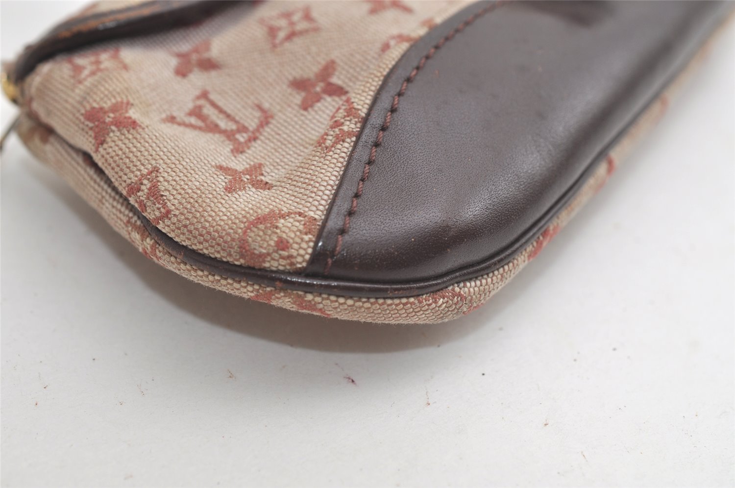 Authentic Louis Vuitton Monogram Mini Anne Sophie Pouch Pink M92696 LV 4849K