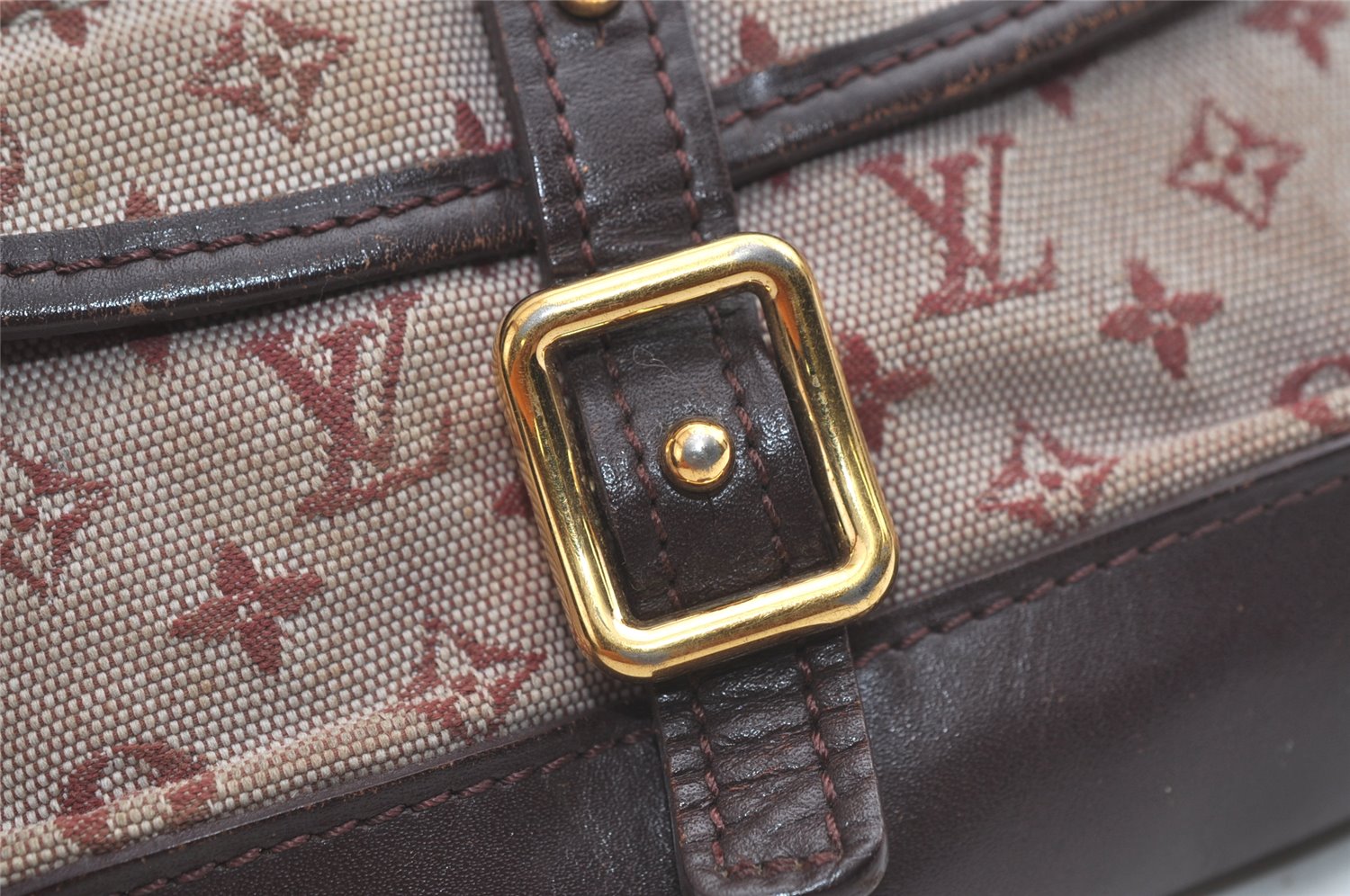 Authentic Louis Vuitton Monogram Mini Anne Sophie Pouch Pink M92696 LV 4849K