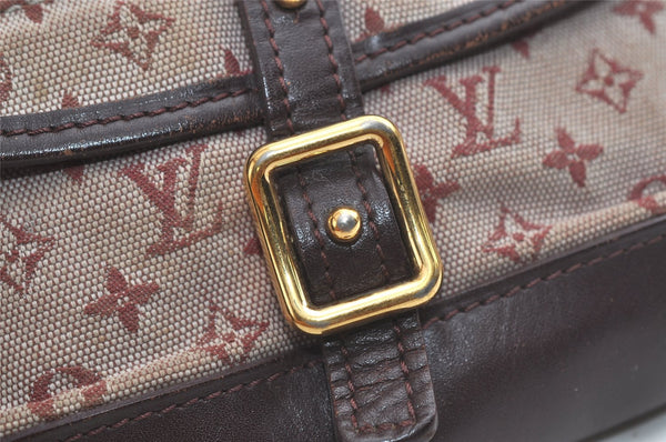 Authentic Louis Vuitton Monogram Mini Anne Sophie Pouch Pink M92696 LV 4849K