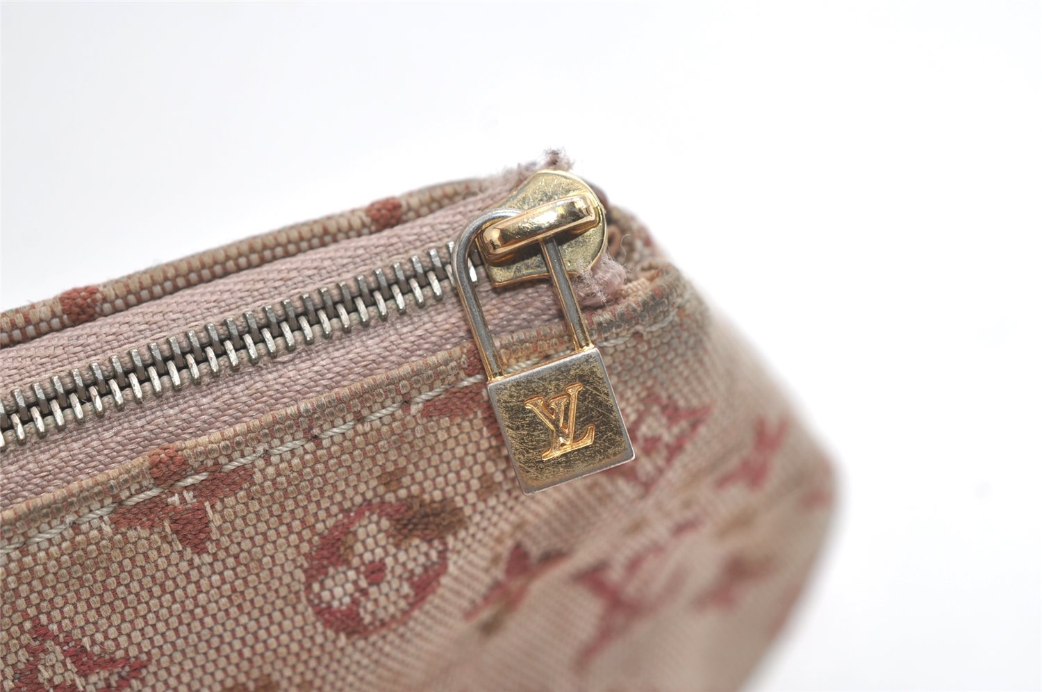 Authentic Louis Vuitton Monogram Mini Anne Sophie Pouch Pink M92696 LV 4849K