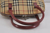 Authentic BURBERRY Nova Check PVC Leather 2Way Shoulder Hand Bag Beige 4850J