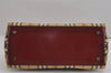 Authentic BURBERRY Nova Check PVC Leather 2Way Shoulder Hand Bag Beige 4850J