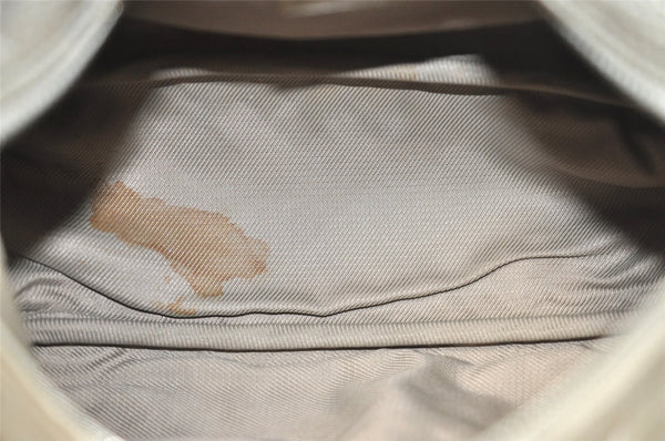 Authentic Louis Vuitton Monogram Shimmer Comete Hand Bag Silver M95817 LV 4851J