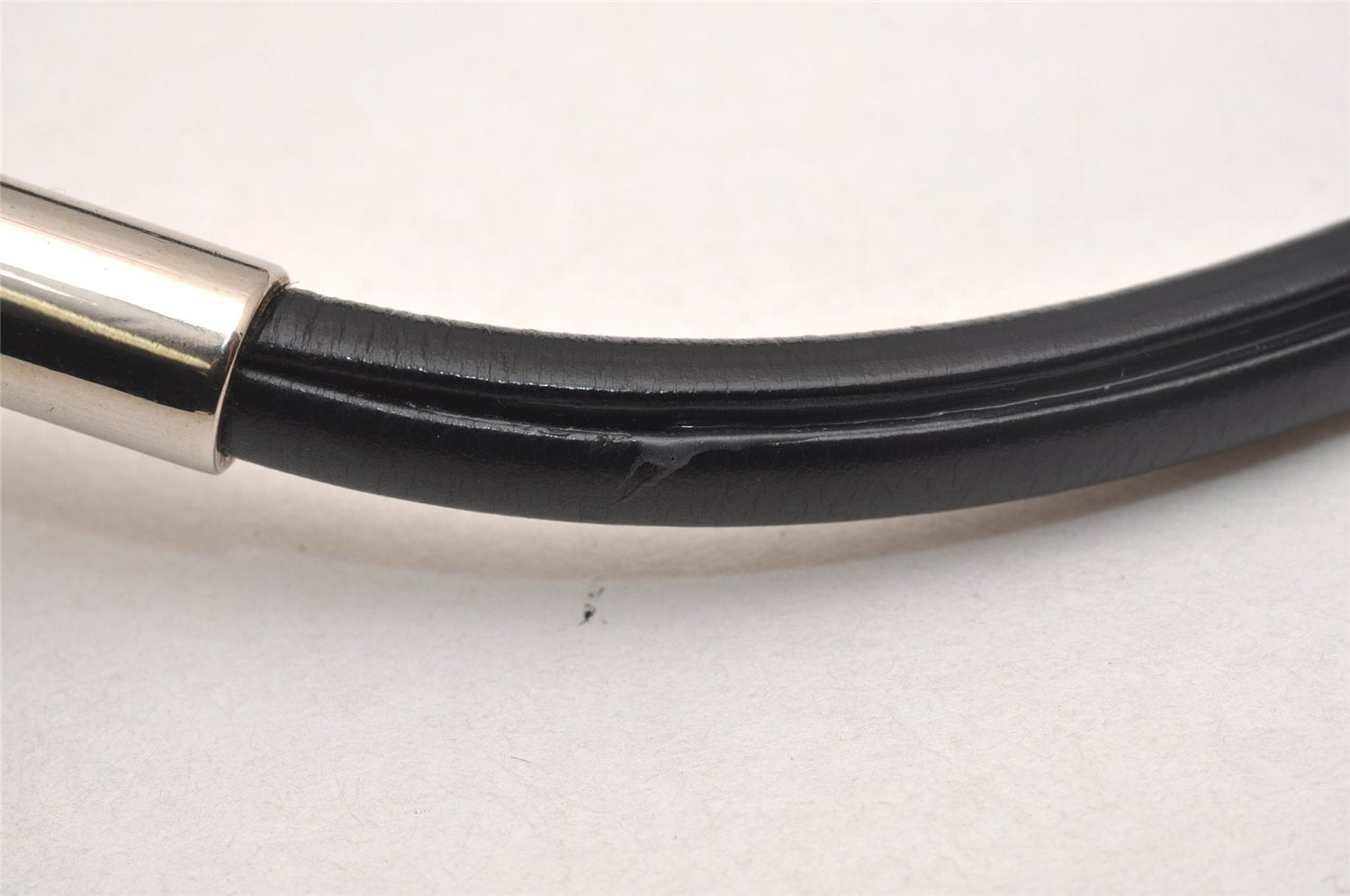 Authentic GUCCI Vintage Shoulder Hand Bag Purse Leather 0013812 Black 4854J