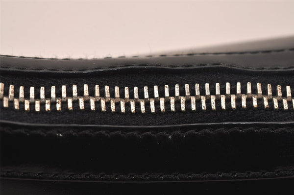 Authentic GUCCI Vintage Shoulder Hand Bag Purse Leather 0013812 Black 4854J