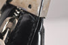 Authentic GUCCI Vintage Shoulder Hand Bag Purse Leather 0013812 Black 4854J