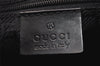 Authentic GUCCI Vintage Shoulder Hand Bag Purse Leather 0013812 Black 4854J