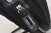 Authentic PRADA NEW TESSUTO SPO Nylon Leather Shoulder Tote Bag Black 4856J