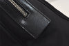 Authentic PRADA NEW TESSUTO SPO Nylon Leather Shoulder Tote Bag Black 4856J