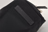 Authentic PRADA NEW TESSUTO SPO Nylon Leather Shoulder Tote Bag Black 4856J