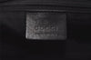 Authentic GUCCI Shoulder Tote Bag Purse GG Canvas Leather 31244 Black 4857I