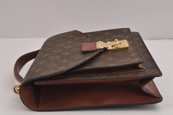 Authentic Louis Vuitton Monogram Monceau 2Way Shoulder Hand Bag M51185 LV 4858J