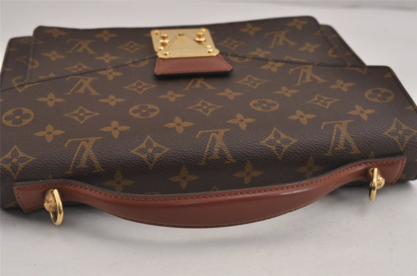 Authentic Louis Vuitton Monogram Monceau 2Way Shoulder Hand Bag M51185 LV 4858J