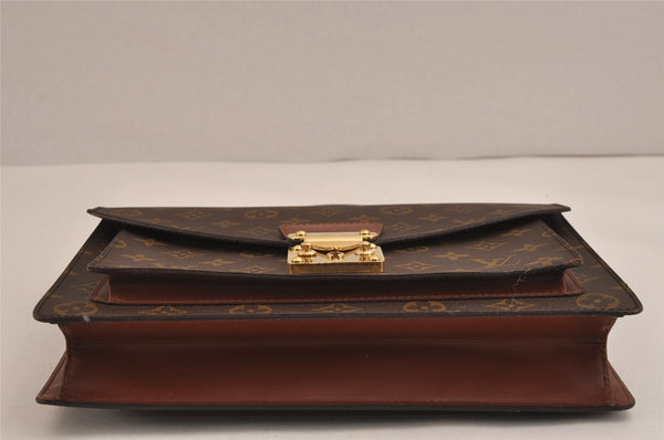 Authentic Louis Vuitton Monogram Monceau 2Way Shoulder Hand Bag M51185 LV 4858J