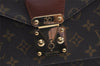 Authentic Louis Vuitton Monogram Monceau 2Way Shoulder Hand Bag M51185 LV 4858J