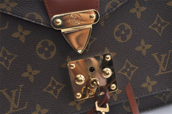 Authentic Louis Vuitton Monogram Monceau 2Way Shoulder Hand Bag M51185 LV 4858J