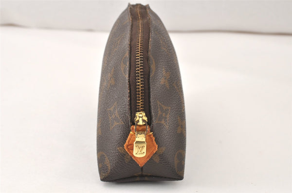 Authentic Louis Vuitton Monogram Pochette Cosmetic Pouch M47515 Junk 4858K
